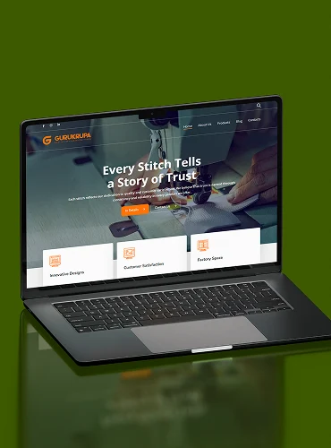 Gurukrupa Bags website
