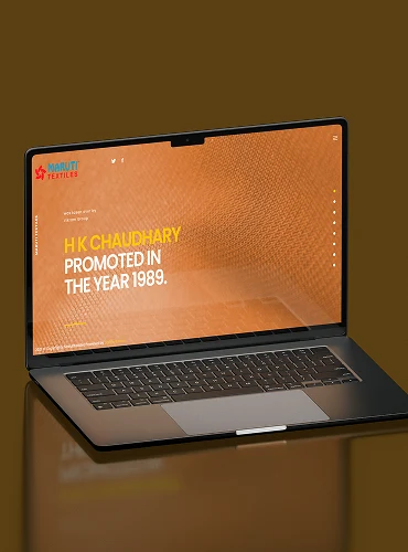 Maruti Textile website